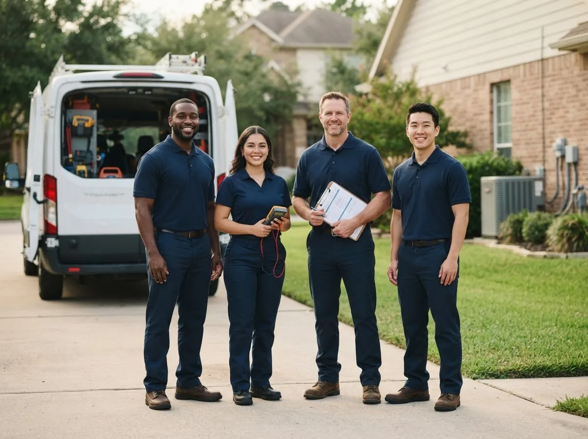 Certified HVAC technician near Crosby, TX